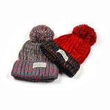 custom funny beanie knitted hats custom logo design