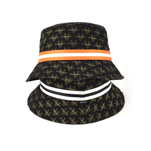 OEM fashion high quality manufacturer branded bucket hats design