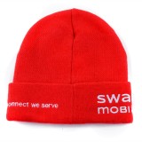 Beanie acrylic plain printed pattern knit beanie hats unisex winter hat