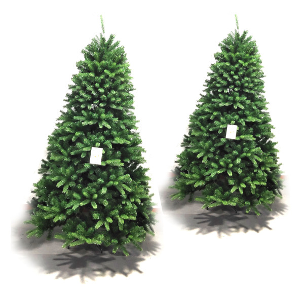 Led Lighted Glass Cardboard Dancing Large Snow Flocked PE Mixed PVC Christmas Trees
