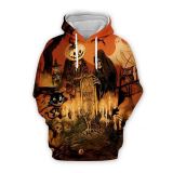 Custom Hoodies Embroidered Colorblock High Quality Christmas 3D Hoodie Sweatshirts Streetwear