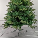 Custom Size 6ft 7ft 8ft Green PE PVC Christmas Tree with Metal Base