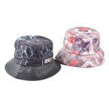 fashion cheap hip hop outdoor sport style large brim custom tie dyed bucket hat