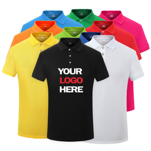 Custom Printed Sweat Absorbing Quick Dry Polo Shirt With Your Logo