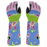 Custom Thorn Proof Gardening Gloves For Women Men Logo Long Garden Gloves