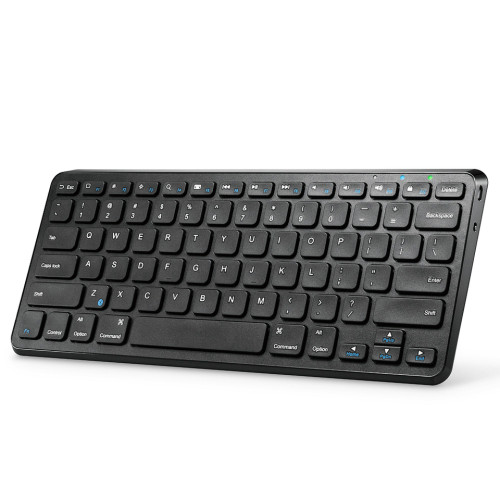 Ultra Compact Slim Profile Wireless mini Keyboard 78 keys keyboard