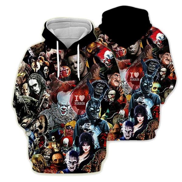 Custom Hoodies Embroidered Colorblock High Quality Christmas 3D Hoodie Sweatshirts Streetwear