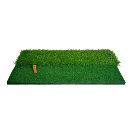 Factory Price Artificial Turf Hitting Mat Rubber Bottom Portable Golf Hitting Mat Golf Training Rubber+artificial Turf 30*60cm