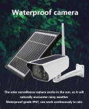 F20 Solar Powered Cctv Camera Hd 1080p Wifi plastic Detection Outdoor Night Vision Ip Security Camera