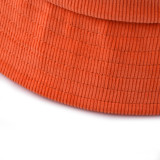 design corduroy bucket hat custom logo bucket cap hat