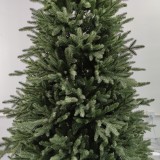 Full 7ft Green PVC PE Christmas Tree with Metal Stand for Indoor and Outdoor Use