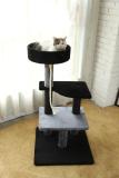 Wooden cat samples scrather tree,cat tree