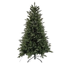 Full 7ft Green PVC PE Christmas Tree with Metal Stand for Indoor and Outdoor Use