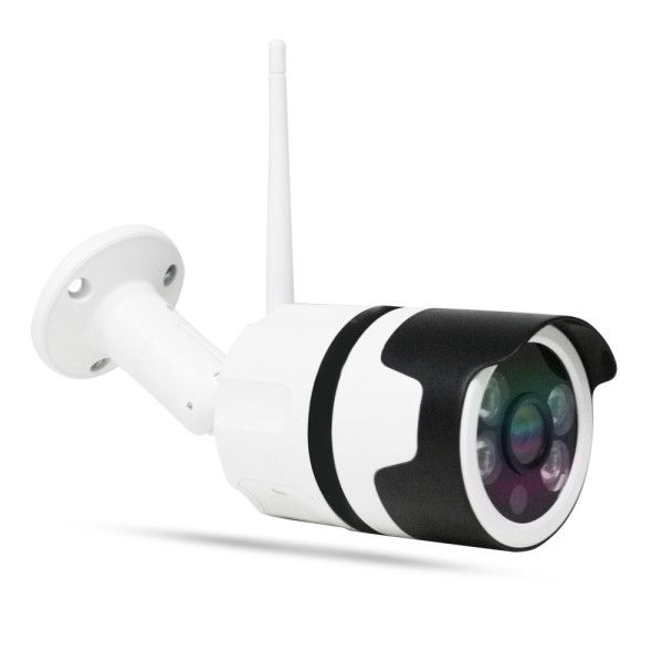 1080p Hd Outdoor Smart Home Network Night Vision Red And Blue Flash Alarm Wireless Wifi Ip Cctv Camera