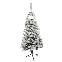 Led Lighting Decoration Prelit White Snow Flocked Christmas Tree