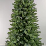 Best selling PE Pencil Slim Artificial Christmas Tree with Metal Base