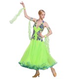 B-16264 Wholesale new sexy ballroom competition dance dress custom high quality american ballroom dresses for children