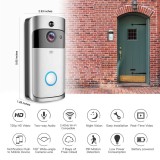 720P Wireless Ip Digital Camera Wifi Video Door Phone Doorbell Intercom Waterproof Oem Wireless Doorbell With Camera