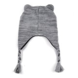 Wholesale cute cartoon animal baby beanie hat winter cap custom