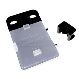 Golf Cart Scorecard Holder Plastic Hot Sale Black Custom Logo PP Bag Lotusflower 13.5cm 202.4g 23.5cm CN;ZHE GA173 4cm