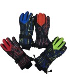 Wholesale Multi-color Men Ski Gloves Cold-Proof Snowboard Gloves