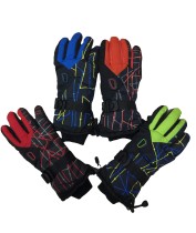Wholesale Multi-color Men Ski Gloves Cold-Proof Snowboard Gloves