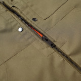 Wholesale custom mens pockets zipper fly 100% cotton military work vest