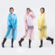 Raincoat For Adults Reusable Disposable Rain Ponchos with Hoods  Button and Sleeves rain coat womens  Plastic rain coat poncho