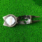 Wholesale Golf Repair Metal Divot Tool With Line Marker