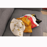 print cotton girls bucket hats funny kids bucket hat kids cotton bucket hat