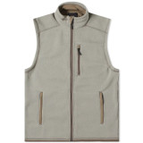 Fleece Custom Vest Men Zip Closure Outdoors Funnel Neck 2 Side Pockets Wholesale