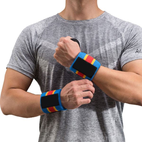 2021 New Arrivals China Manufacturer Custom Logo Powerlifting Weight Lifting Wrist Wraps