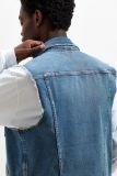 Fashion Wholesale Custom Man Pleated Denim Vest utility vest