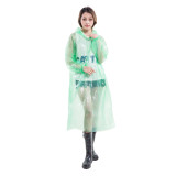 cheaper clear transparent plastic long sleeve adults  eva PE  rain coats outdoor waterproof poncho for man disposable raincoats