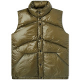 Factory manufacturer custom mens winter funnel neck side pockets waterproof puffer vest