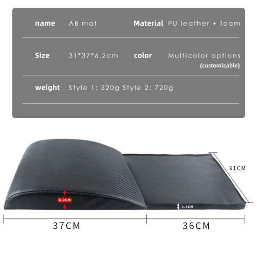 Firm Fitness Workout Yoga Training Comfortable Cross Training Exercise Abdominal AB Mat for sit up