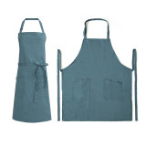 Wholesale Polyester Cotton Sublimation Printed Apron Bulk Custom Bib for Kitchen BBQ
