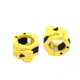 custom workout 50mm 25mm weightlifting lock quick release barbell collar clamps