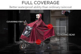 Green riding couple cycling bicycle poncho for women motor rain coat riders waterproof plastic, adult Motorcycle raincoat