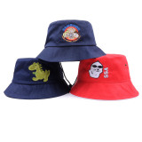 Cheap funny embroidery logo children bucket hat wholesale