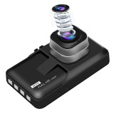 Oem 3.0 Inch Car Dvr Dash Camera 1080 Full Hd Night Version Dual Camera Car Dvr