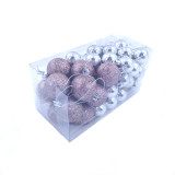 Mini 30Cm Large Ornament Ceramic Tinsel Decoration Christmas Balls