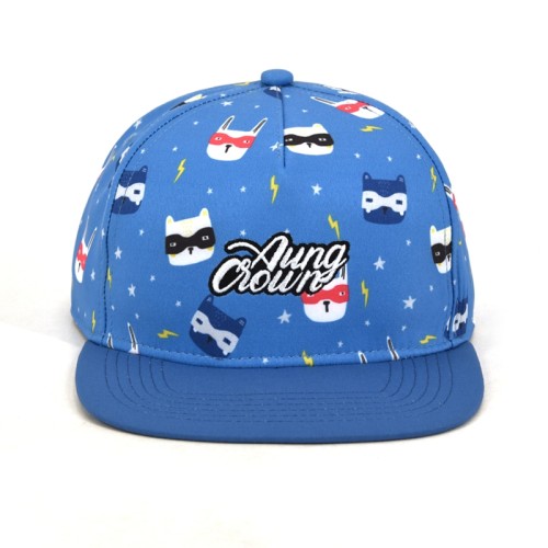 kids snapback hat wholesale price cute fitness fabrics custom logo