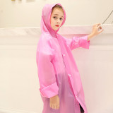 High quality children school bag poncho boys disposable rain coats 100% waterproof EVA  girls logo prints raincoats for kids