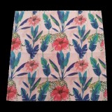 Screen Printing Custom Logo Printing Square Handkerchief Cotton Bandana