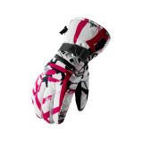 custom logo polyester outdoor ski gloves for men winter waterproof Windproof Cycling Motorcycle Gloves