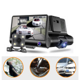 Car DVR 3 Cameras 170 degree len angle G sensor dash camera