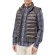Down Fill Custom Gilet Vest Men Outerwear Zip Closure Waterproof Lightweight Wholesale