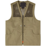 Wholesale custom mens pockets zipper fly 100% cotton military work vest
