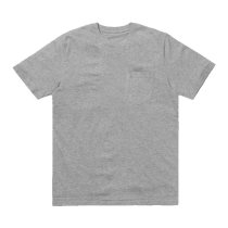 Customized Logo Available Men Black White Grey Construction Mechanic Short Sleeve Uniform Work T Shirt With Pocket